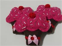 Mobile de cupcakes